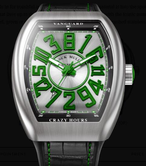 Franck Muller Vanguard Crazy Hours Replica Watch V 45 CH BR (VR)